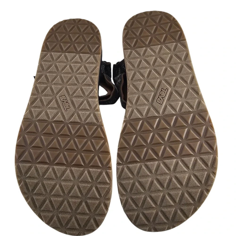 NWT Teva Sandals Mens Size 13 Original Universal Gecko Bracken Brown Adjustable